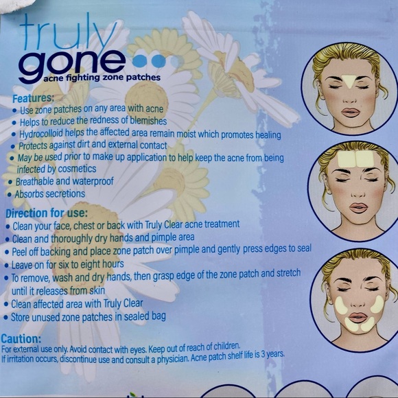 💄 SALE💄 NWT Truly Clear Truly Gone Zone Patches - Picture 11 of 14
